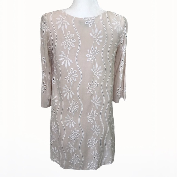 Lulus Floral Embroidered Women’s Blouson-Top - S - Picture 8 of 16